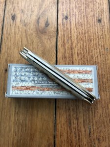 Case USA Knife: 2021 Model 00164 Trapper with Jig Bone Handle Pocket Folding Knife in original box and paperwork