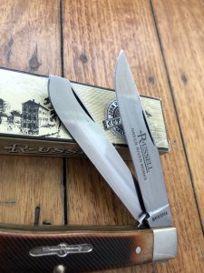 Solingen Germany Russell Green River Works Trapper Folding Knife