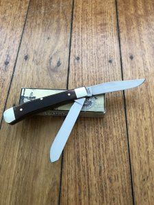 Solingen Germany Russell Green River Works Trapper Folding Knife