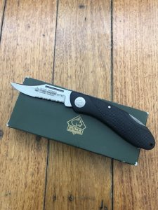Puma Knife: Puma Protec Zytel Folding Lock blade Knife with clip, Pouch and original Green box