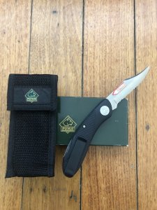 Puma Knife: Puma Protec Zytel Folding Lock blade Knife with clip, Pouch and original Green box