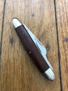 Parker Made in Japan 3 Blade Stockman Knife with Rosewood Handle