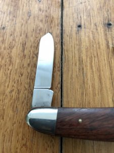 Parker Made in Japan 3 Blade Stockman Knife with Rosewood Handle