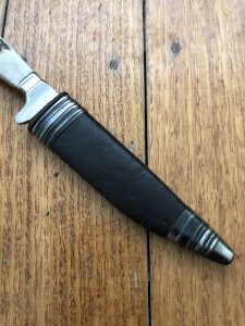 Puma Knife: Puma 1990's Jagdnicker Knife with Stag Handle & Sheath