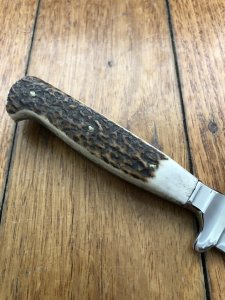 Puma Knife: Puma 1990's Jagdnicker Knife with Stag Handle & Sheath