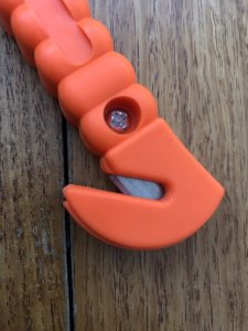 Emergency Window Breaker and Seat Belt Cutter