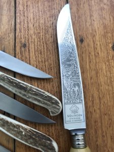 Puma Knife: Carving and Steak Knife set.