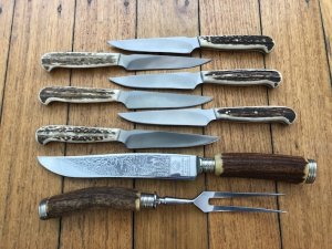 Puma Knife: Carving and Steak Knife set.