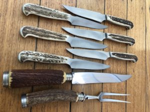 Puma Knife: Carving and Steak Knife set.