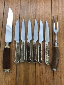 Puma Knife: Carving and Steak Knife set.