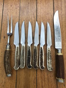 Puma Knife: Carving and Steak Knife set.