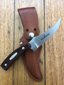 Camillus Knife: Camillus GRAN'PA BUCKMASTERS Sharp Finger Knife with Original Sheath