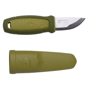 MORA Swedish Made Green Eldris Knife with Fire Starter