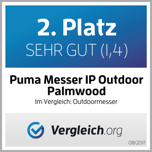 Puma Knife: Puma IP OutDoor Knife with Pearl Wood Handle