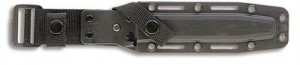 Ka-Bar Knife: Kabar Short Black tanto-bladed Knife in Hard Sheath