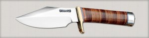Randall Knives USA: No 19 Bushmaster Leather Knife Sheath with Sharpening Pouch