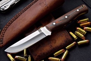 Custom Handmade D2 Bushcraft Knife