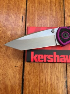 Kershaw Knife: Kershaw Blur Purple Tanto Folding Knife