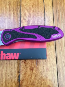 Kershaw Knife: Kershaw Blur Purple Tanto Folding Knife