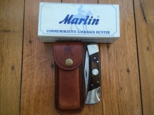 Camillus Marlin Knife: Marlin Limited Edition 125 Years Commemorative in original Collectable box