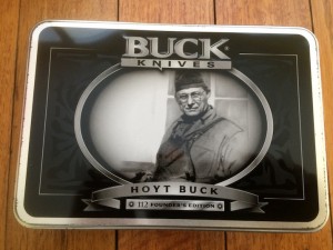 Buck Knife: Buck Limited Edition Signed Ranger 112 in Collectable Tin