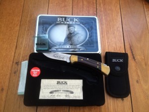 Buck Knife: Buck Limited Edition Signed Ranger 112 in Collectable Tin