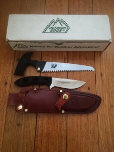 Outdoor Edge SEKI Japan Hybrid Hunter Lightweight Hunting knife