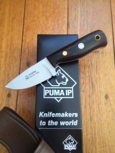 Puma Knife: Puma IP Marta, Grenadill wood handle