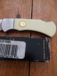 Puma Knife: Puma 4 Star Mini Folding Lock Knife with Faux Ivory Handle