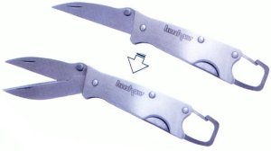 Kershaw Knife: Kershaw Model 1001 Two-Can Folding Knife-Scissors