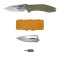 Havalon REDI-GREEN Quik-Change Hunter's knife with Belt Clip