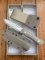 Real Steel Knives BushCraft Plus Set Knife with Nylon Sheath With Front Pouch