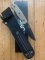 Ontario 2021 Ranger Series TAK-1 with Oat Brown Micarta Handle and Nylon Tactical Belt Sheath