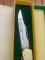 Puma Rare Model 971 Game Warden 1989 Saw and Blade Folding Knife with original box & Paperwork #45982