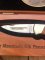 Browning Knife 2002 Limited Edition Rocky Mountain Elk Foundation knife in Display Case #228 of 550