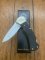 Puma Knife: Puma 2025 Date Stamp 4 Star Folding Lock Blade Knife with Black Buffalo Handle