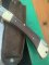 Puma Rare Model 970 Plainsman 1969 Folding Knife with original box & Paperwork & Pouch #96011