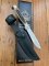 Puma Knife: Puma 1979 Jagdnicker 3587 Knife with Stag Antler Handle & New sheath & Box