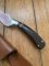 Lance Davison Custom Knife Maker Melbourne Australia Upswept Skinner