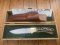 Puma Knife: Puma Original 4 Star Fixed Blade Knife with Stag Antler Handle in Original Wooden Box