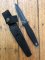FALLKNIVEN G1 Double Edged Tactical Boot Knife in Zytel Plastic Sheath