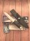 United Cutlery Gil Hibben Old West Boot Knife with Black Leather Sheath