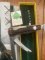 Puma Knife: Puma 1990 Waidmesser GameKeeper Knife with Stag Handle & Green & Yellow Box #24091