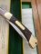 Puma Rare Model 971 Plainsman 1969 Saw and Blade Folding Knife with original box & Paperwork #96011
