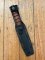 Ka-Bar Knife: Kabar USMC Special Edition Short Plain-edge blade with Hard Sheath