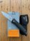 GERBER USA  LARIAT 3.5 Fine Edge Folding Knife with Pouch and Original Box.