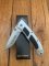 Puma Knife: Puma ADVANTEC Aluminium and Black Plain Edge Linerlock Folding Knife