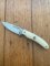 MAFFI SYDNEY AUSTRALIA Small Bone Handled Fixed Blade Knife