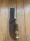 CASE XX USA KODIAK BEAR Knife with Antler Handle and Leather Sheath