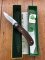 Puma Knife: Puma 1988 model 777 Sport Folding Knife with Walnut Handle Original Box and matching Warranty